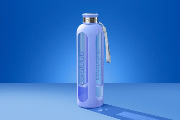 "ClearWater" айнек бөтөлкөсү